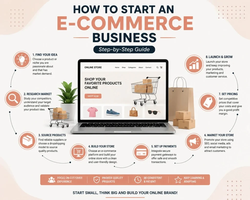 START E-COMMERCE BUSINESS